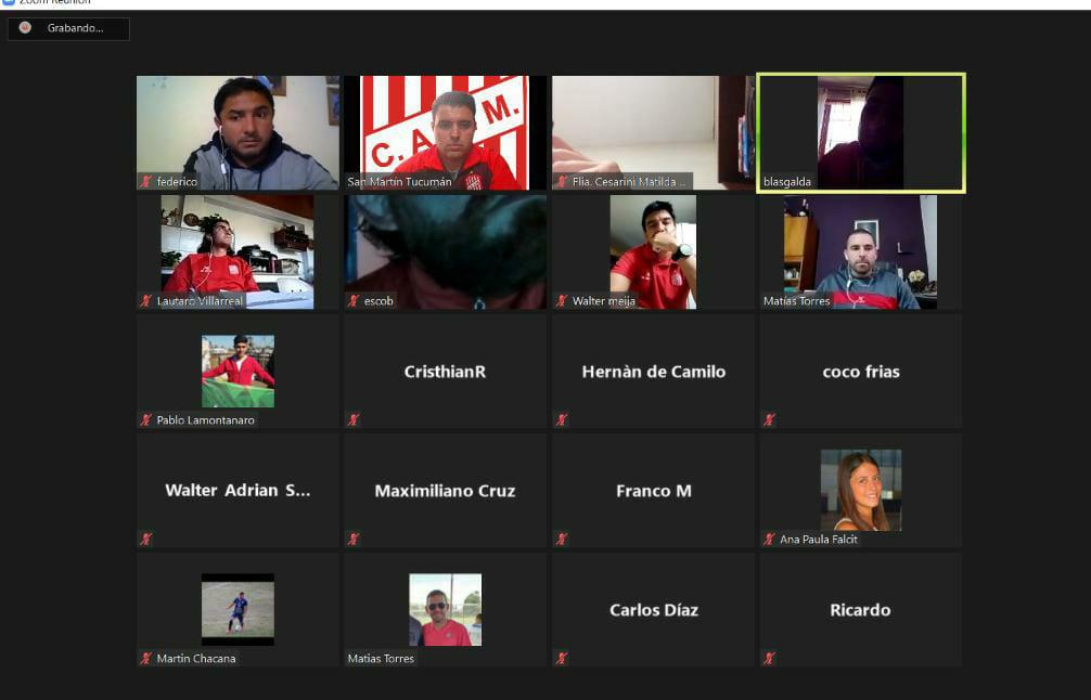 Técnicos y profesores de la escuelita de San Martín recibieron capacitación virtualmente