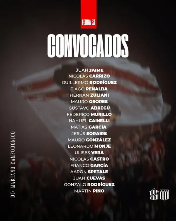 CONVOCADOS